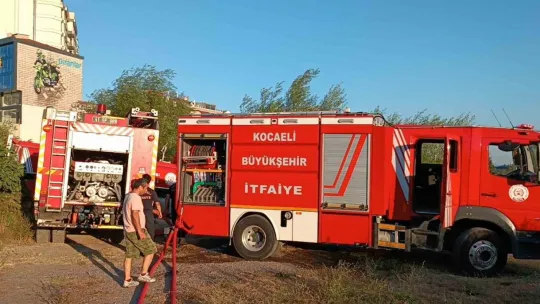 Otluk alanda çıkan yangın söndürüldü