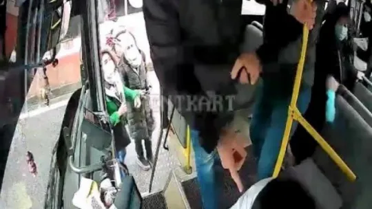 Otobüs şoförünü darp eden yolcu serbest bırakıldı