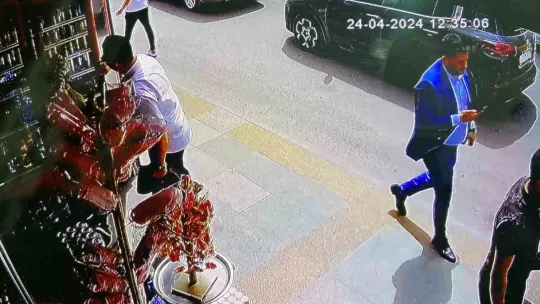 Şoförün burnunun kırıldığı o anlar kamerada
