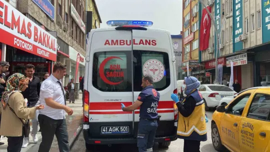 Şoförün burnunun kırıldığı o anlar kamerada