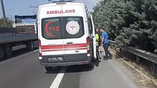 Otomobil bariyere çarptı: 1 yaralı
