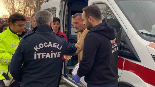 Otomobil dereye uçtu, Araç kendi gitti dedi