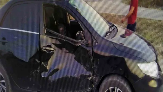 Otomobil ile çarpışan motosiklet sürücüsü hayatını kaybetti
