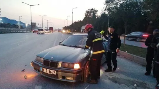 Otomobil ile tır çarpıştı: 1 yaralı!