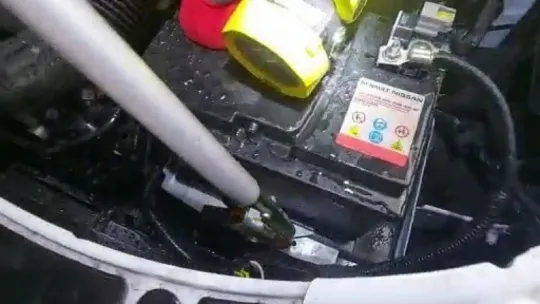 Otomobilin içinden kurtardıkları kediyi sahiplendiler!
