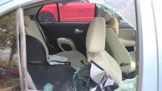 Otomobilini 2 ay önce almıştı, halini görünce şaşkına döndü
