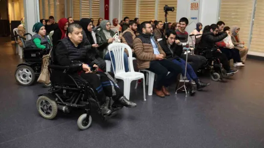 Özel bireylere dijital medya eğitimi verildi