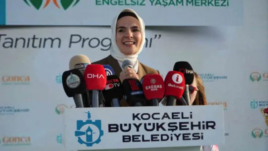 Özel bireylerin Bakan Göktaş sevinci