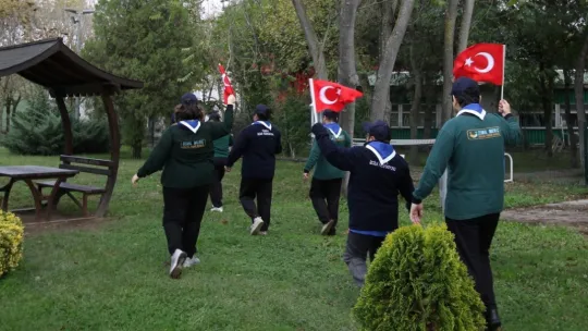 Özel çocukların Cumhuriyet coşkusu