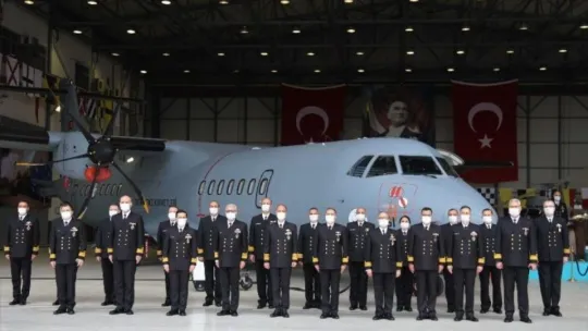 P-72 Deniz Karakol Uçağı törenle hizmete başladı