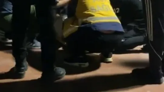 İzmit'teki parkta korku dolu anlar!