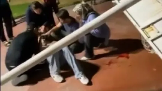 İzmit'teki parkta korku dolu anlar!