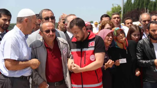 Şehidimizin cenazesi Kocaeli'ye geldi