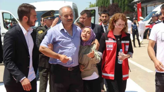 Şehidimizin cenazesi Kocaeli'ye geldi