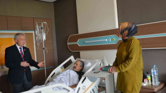 Saldırıya uğrayan Kıbrıs gazisine destek
