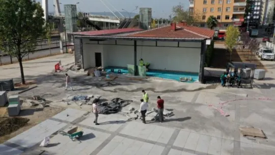 Pişmaniyeciler Meydanı şekillenmeye başladı!