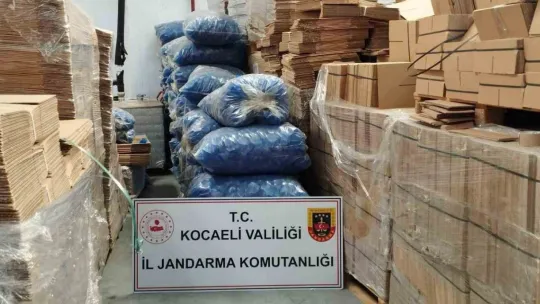Kocaeli'de sahte şampuan ele geçirildi
