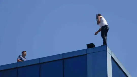 Polis, ölümün kıyısından böyle çekip aldı