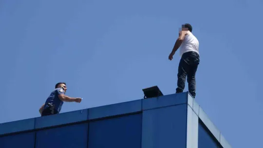 Polis, ölümün kıyısından böyle çekip aldı