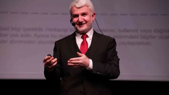 Prof. Dr. Mahmut Faruk Akşit konuştu