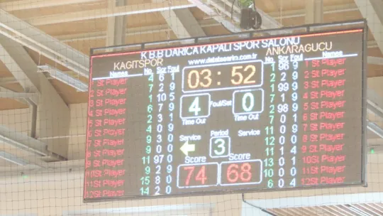 Profesyonel maça skorbord arızası damga vurdu