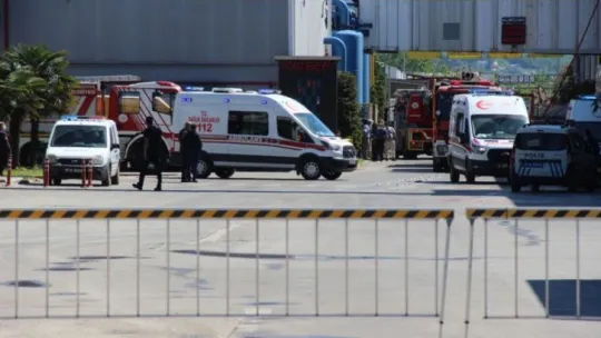 Prometeon Lastik Fabrikası'nda yangın!