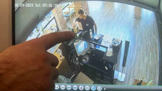 Restorana dadanan hırsız pes dedirtti: Bu cesaret ben de yok