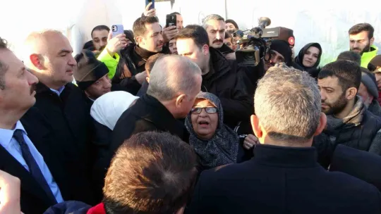 Rüyasında depremi gördüğünü Cumhurbaşkanı'na anlattı