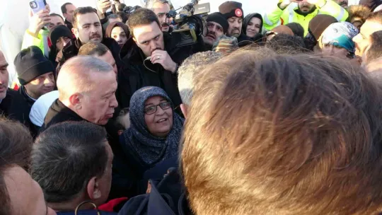 Rüyasında depremi gördüğünü Cumhurbaşkanı'na anlattı