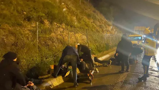 Sadece gözleri gözüküyordu, çetenin düğümünü polis çözdü