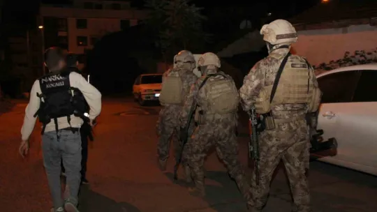 Şafak vakti, termal kameralı uyuşturucu operasyonu: 124 gözaltı