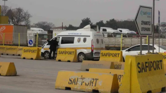 Safiport limanında patlama