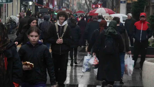 Sağanak yağış bile onları durduramadı