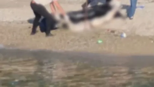 Kadın cesedi vurmuştu, dehşet görüntüler ortaya çıktı