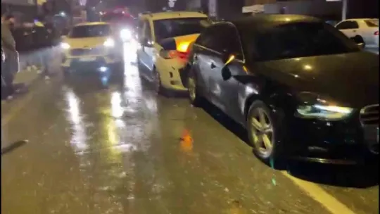 Akıl almaz kaza!