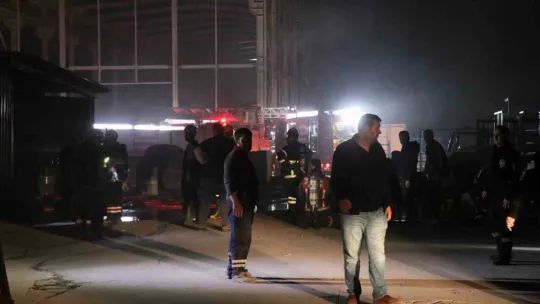 Sakarya'da fabrika yangını