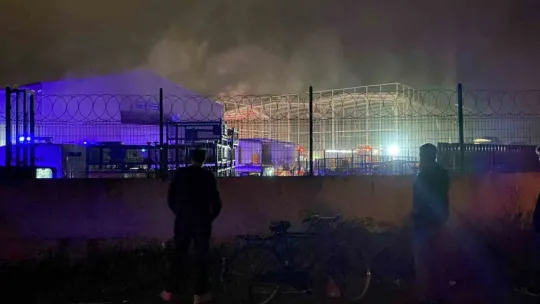 Sakarya'da fabrika yangını