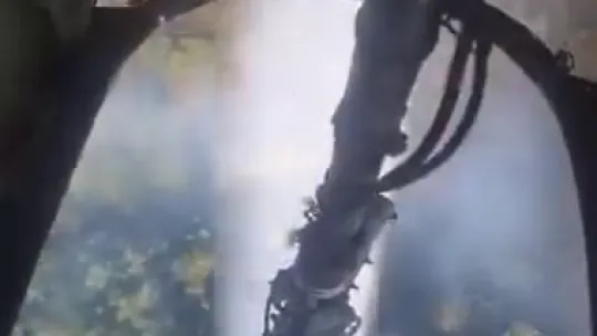 Sakarya'da yangına havadan ve karadan müdahale