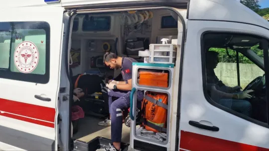Sakarya'da otomobil ile minibüs kafa kafaya çarpıştı: 4 yaralı