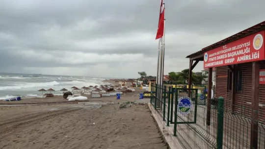 Sakarya'da denize giriş yasaklandı