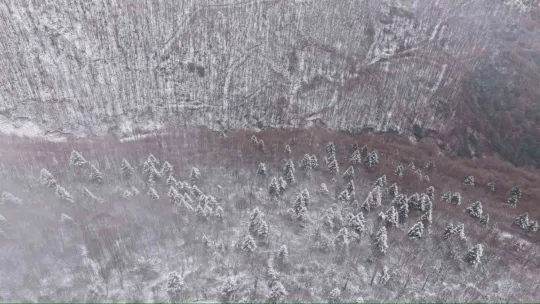 Samanlı Dağları'nın zirvesi beyaza büründü