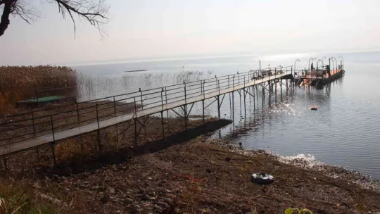 Sapanca Gölü alarm veriyor, su 40 metre çekildi