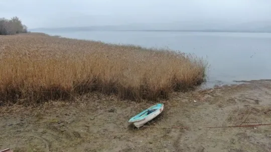Sapanca Gölü'nde korkutan manzara