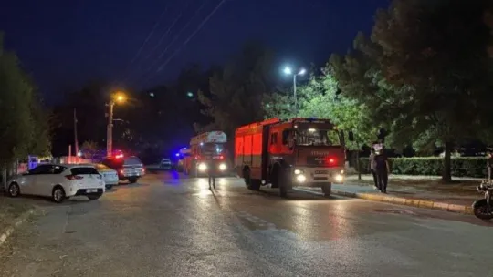 Sapanca Gölü'nde tekne alev alev yanıyor!
