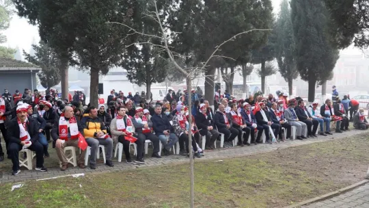 Sarıkamış şehitleri için yürüdüler