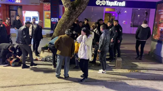 İzmit'teki motosiklet kazasında 2 kişi ağır yaralandı