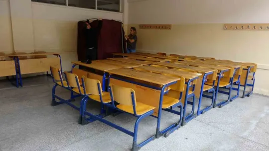 Seçime saatler kala Kocaeli'de sandıklar kuruluyor