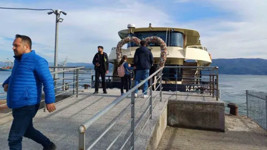 Sefere başlayan Yarımca İskelesi'ne ilgi yüksek