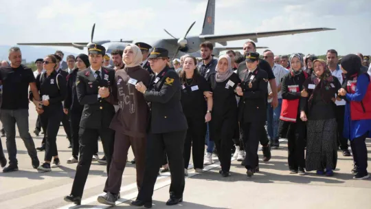 Şehidin eşi: Ben söz verdim ağlamayacağım