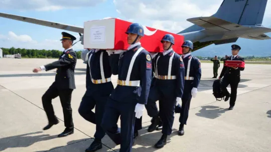 Şehidin eşi: Ben söz verdim ağlamayacağım